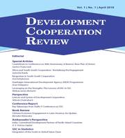 Development Cooperation Review Vol 1 No 1 APRIL 2018