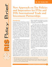New Approach on Tax Policies and Imperatives for FTAs and FDI: International Trade and Investment Partnerships