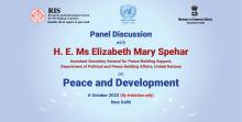 Panel Discussion with H. E. Ms Elizabeth Mary Spehar