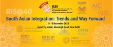 South Asian Integration: Trends and Way Forward